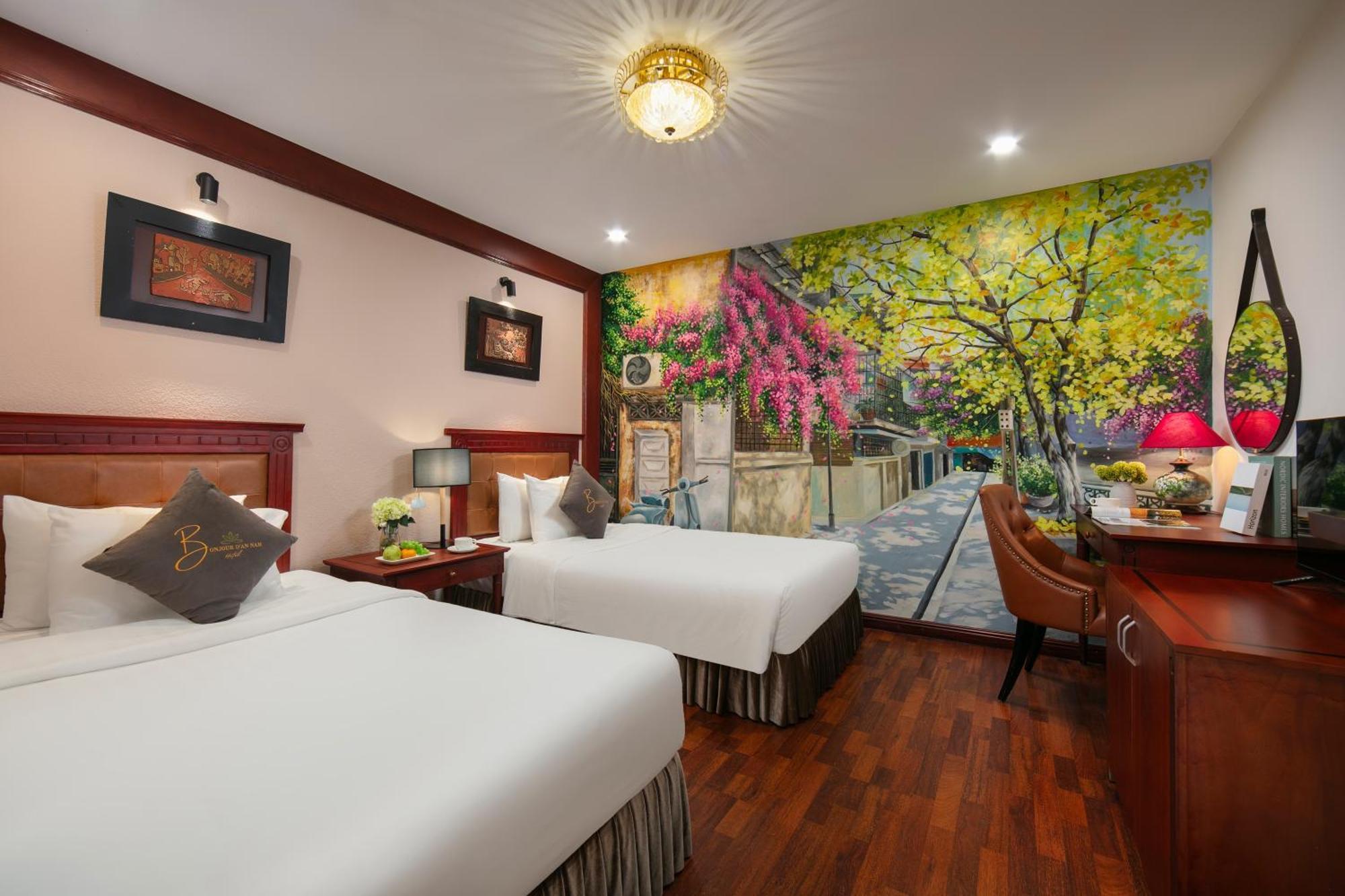 Bonjour D'An Nam Hotel Hanoi Esterno foto